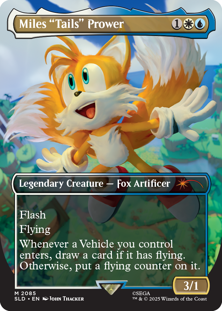Magic the Gathering - Secret Lair x Sonic: Friends & Foes – Non Foil Edition (englisch, sealed)