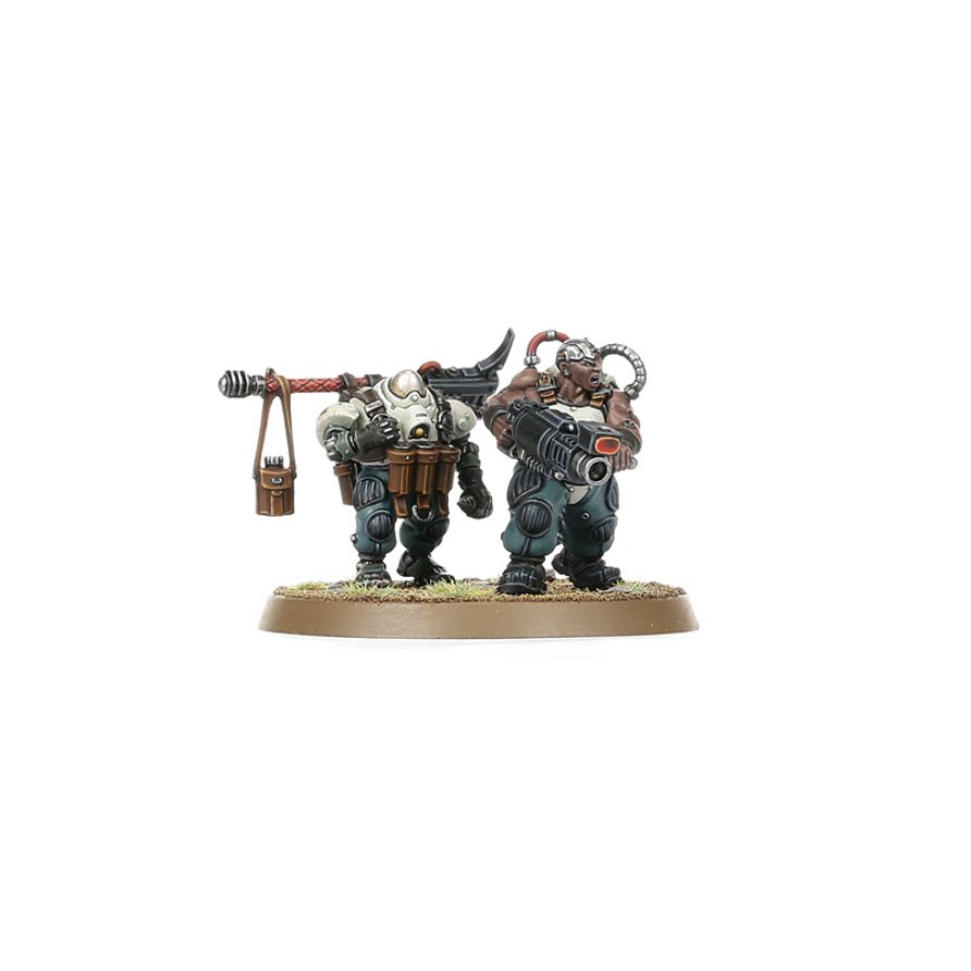 Warhammer 40K Leagues of Votann - Cthonian Beserks