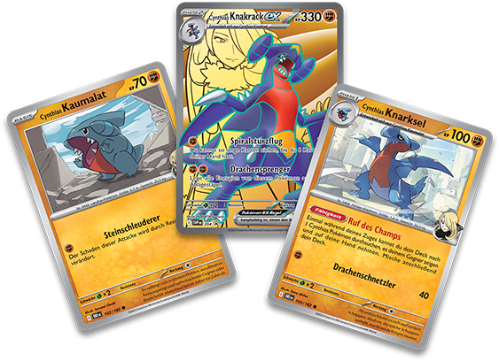 Pokemon Cynthias Knakrack ex Premium Kollection (deutsch)
