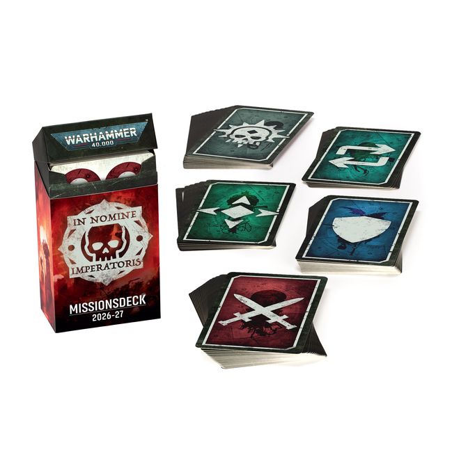 Warhammer 40,000 In Nomine Imperatoris Missionsdeck 2026 27 (deutsch)