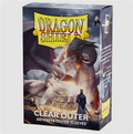 Dragon Shield - 100 Standard Size Card Outer Sleeves - Clear Matte