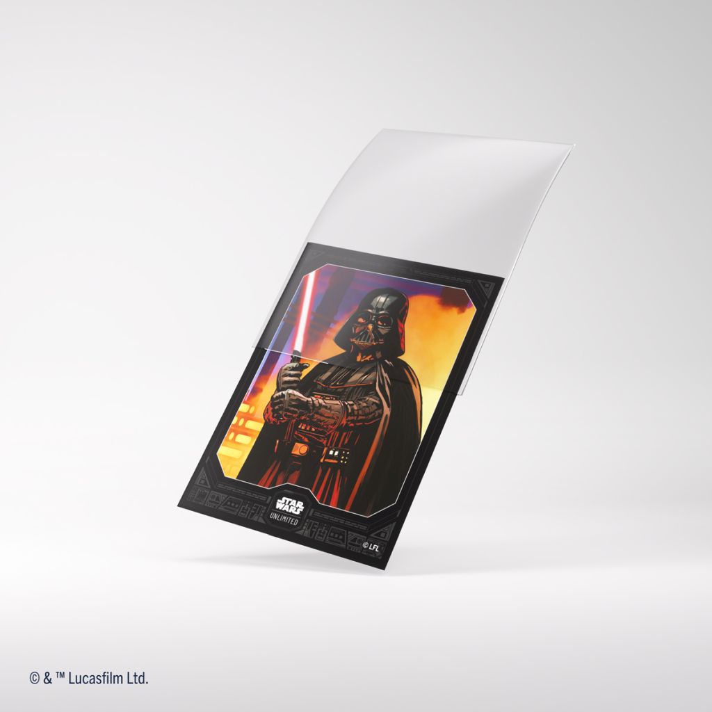 Gamegenic Star Wars Unlimited Art Sleeves Double Sleeving Pack – Darth Vader