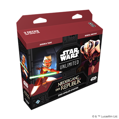 Star Wars Unlimited – Niedergang der Republik 2-Spieler-Starterdeck (Deutsch)