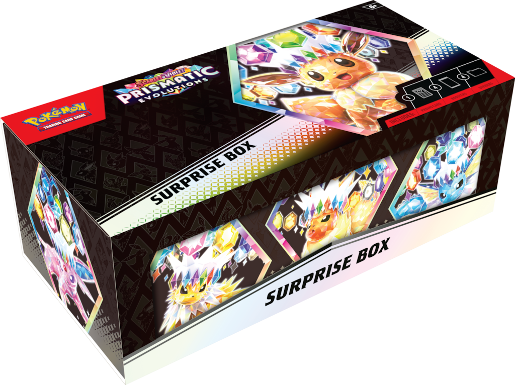 Pokemon Scarlet & Violet SV8.5 – Prismatic Evolutions Surprise Box (englisch)