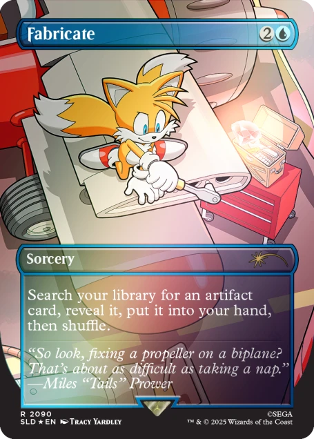 Magic the Gathering - Secret Lair x Sonic: Chasing Adventure – Foil Edition (englisch, sealed)