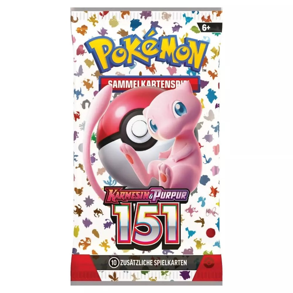 Pokemon Karmesin & Purpur 151 KP 3.5 Booster (deutsch)