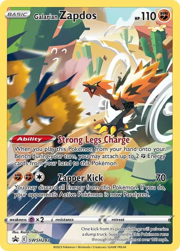 Pokemon TCG – Crown Zenith: Galarian Zapdos Tin Box (englisch)