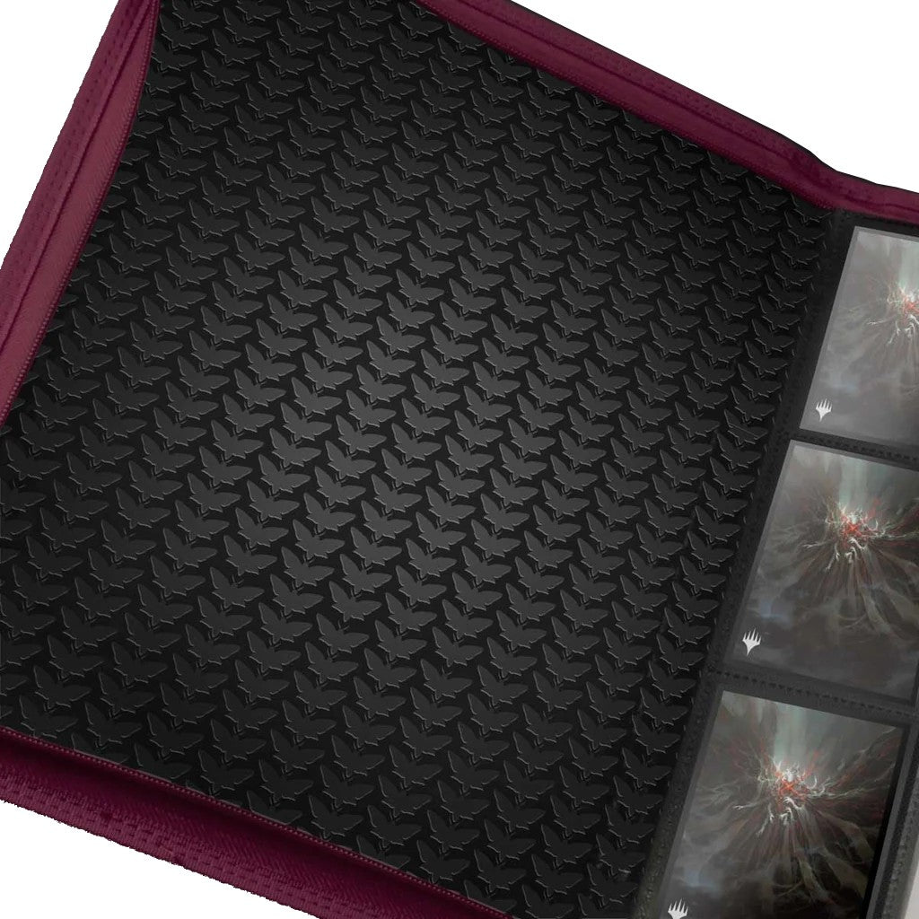 Ultra Pro – Binder „Duskmourn: House of Horror“ (Zippered, Leather-Bound, Set Symbol Edition)