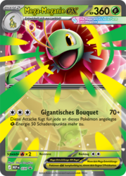 Pokemon Me2.5 Mega Entwicklung Erhabene Helden – Mega Meganie ex Kollektion (deutsch)