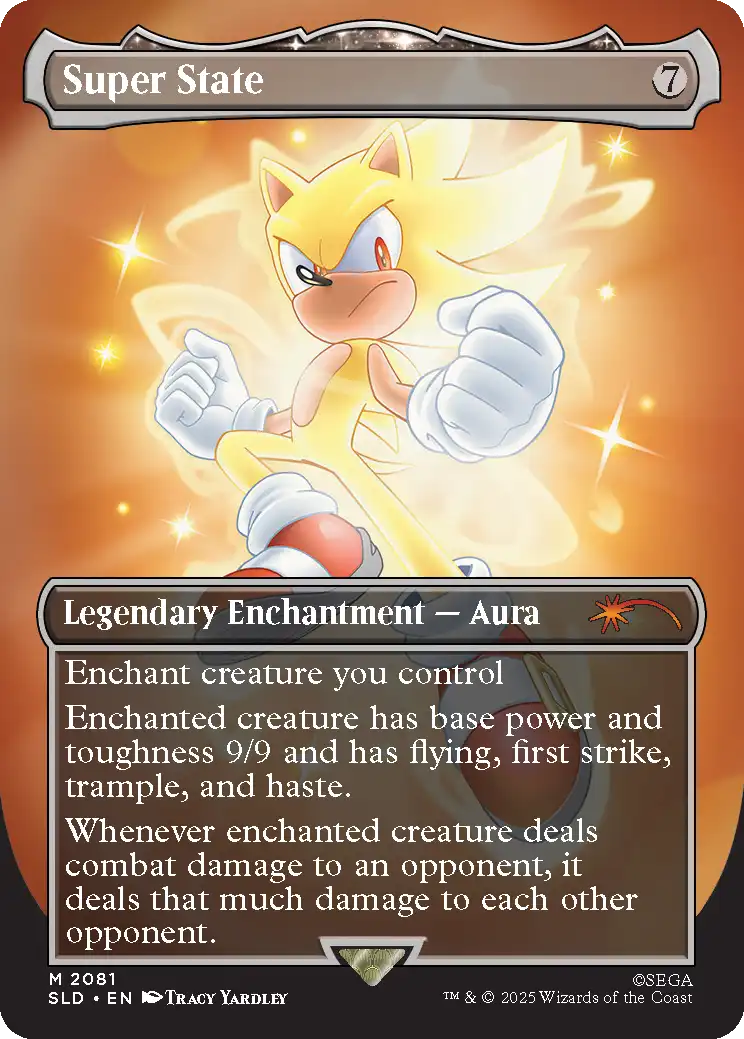 Magic the Gathering - Secret Lair x Sonic: Friends & Foes – Non Foil Edition (englisch, sealed)
