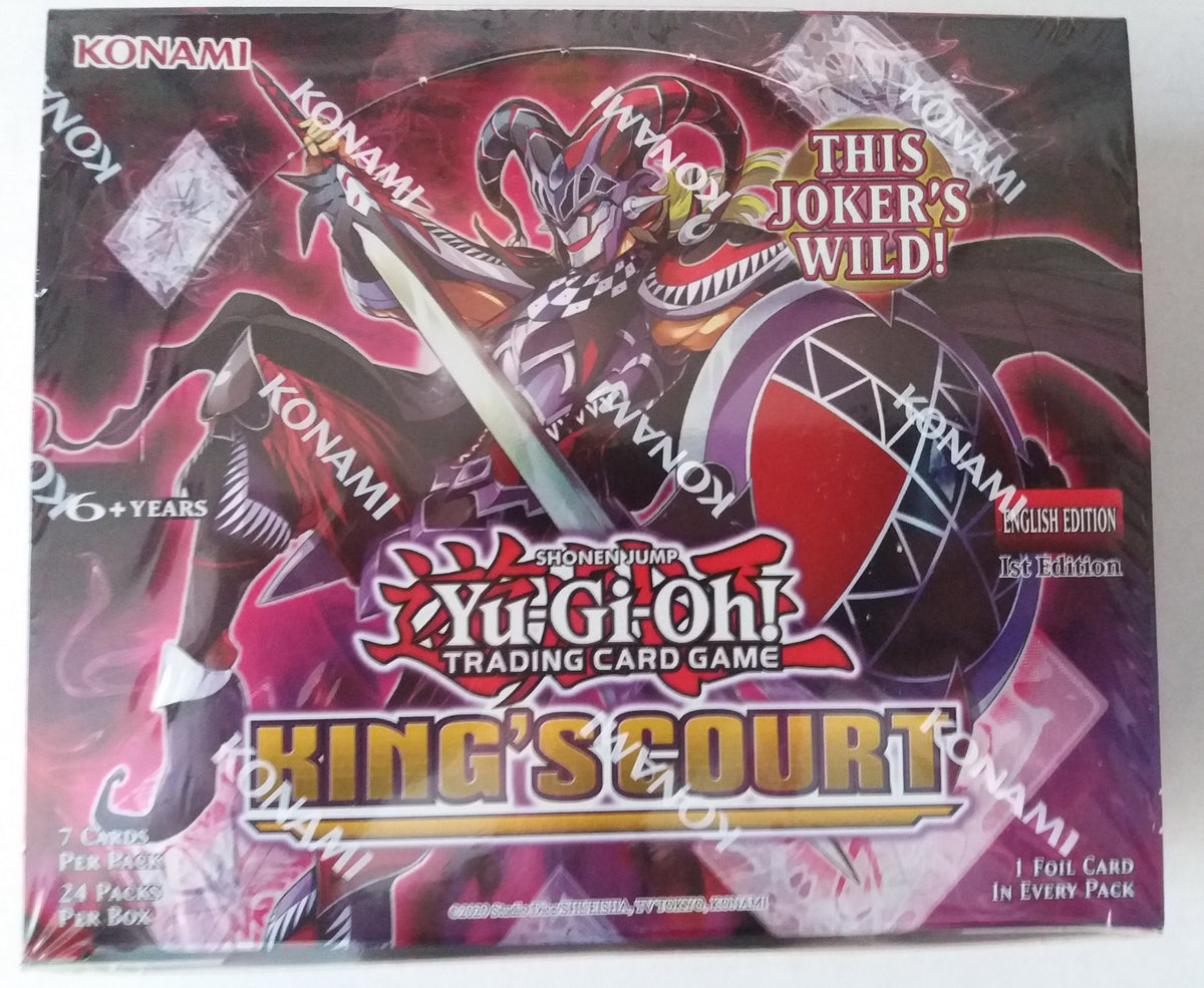 Yu-Gi-Oh! King's Court – Booster Display (englisch)