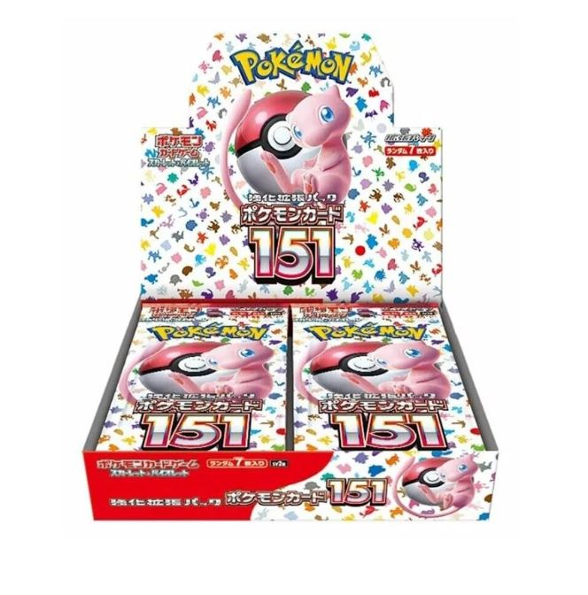 Pokemon Scarlet & Violet 151 Booster Display sv2A (japanisch)