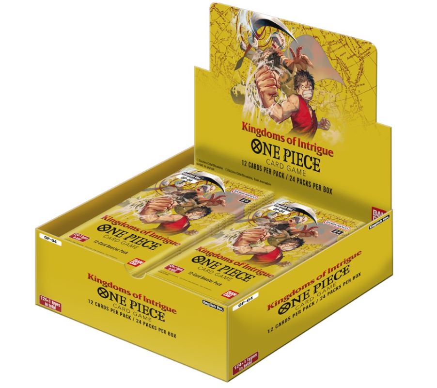 One Piece Card Game -  Kingdoms of Intrigue Display 24 Booster OP04 (englisch)