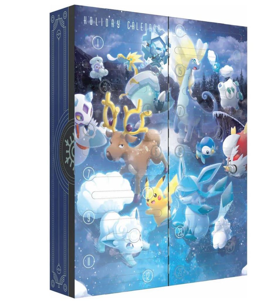 Pokemon Sammelkarten Festtagskalendar Adventskalender (deutsch)