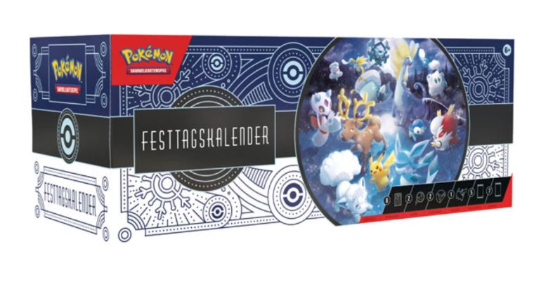 Pokemon Sammelkarten Festtagskalendar Adventskalender (deutsch)