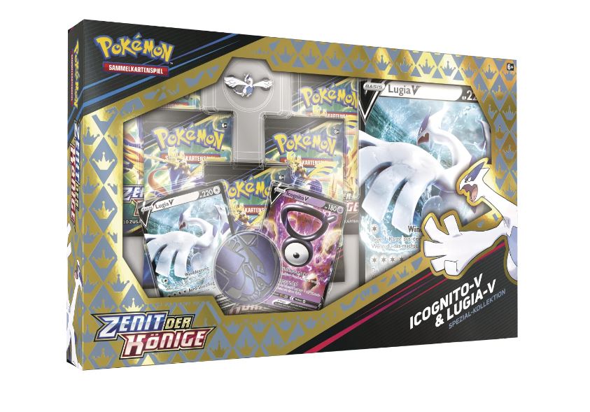 Pokemon Zenit der Könige Icognito V & Lugia V Spezial Kollektion (deutsch)