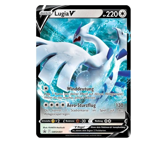 Pokemon Zenit der Könige Icognito V & Lugia V Spezial Kollektion (deutsch)