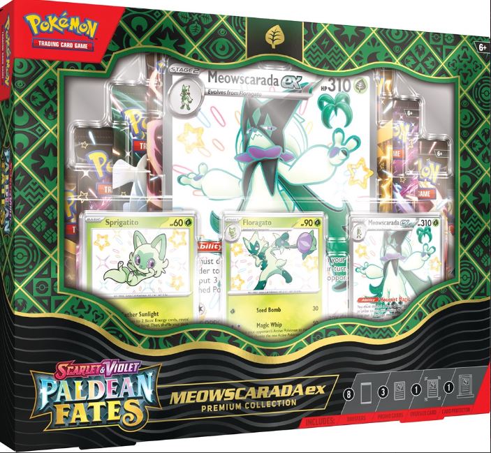 Pokemon SV 4.5 Premium Collection Meowscarada Paldean Fates (englisch)