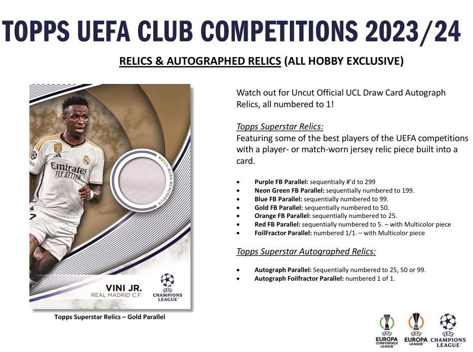 Topps Merlin UCC 2023/24 Value Box