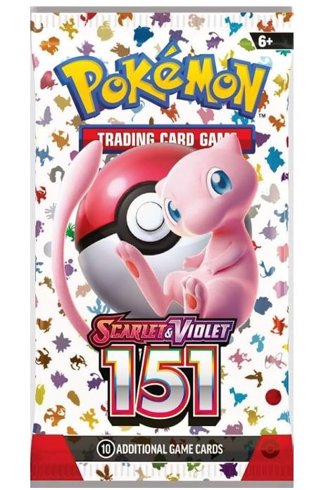 Pokemon Scarlet & Violet 151 SV3.5 Boosterbundle 6 Booster (englisch)