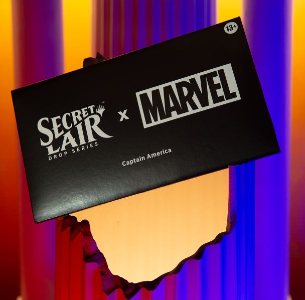 Magic The Gathering - Secret Lair x Marvel's Captain America NON Foil Edition NEU & OVP (englisch)
