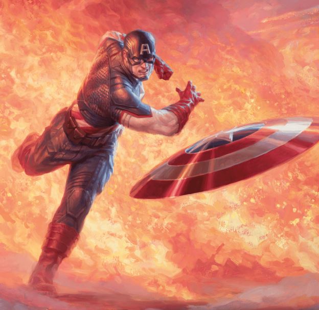 Magic The Gathering - Secret Lair x Marvel's Captain America NON Foil Edition NEU & OVP (englisch)