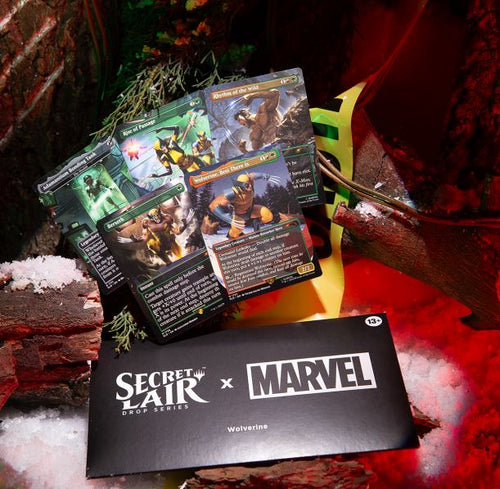 Magic The Gathering - Secret Lair x Marvel's Wolverine Foil NEU & OVP (englisch)