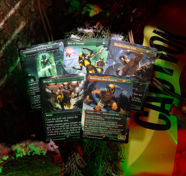 Magic The Gathering - Secret Lair x Marvel's Wolverine NON Foil NEU & OVP (englisch)