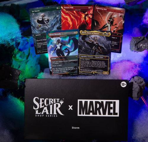Magic The Gathering - Secret Lair x Marvel's Storm NON Foil NEU & OVP