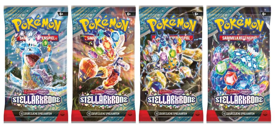Pokemon Karmesin & Purpur KP07 Stellarkrone Display 36 Booster (deutsch)