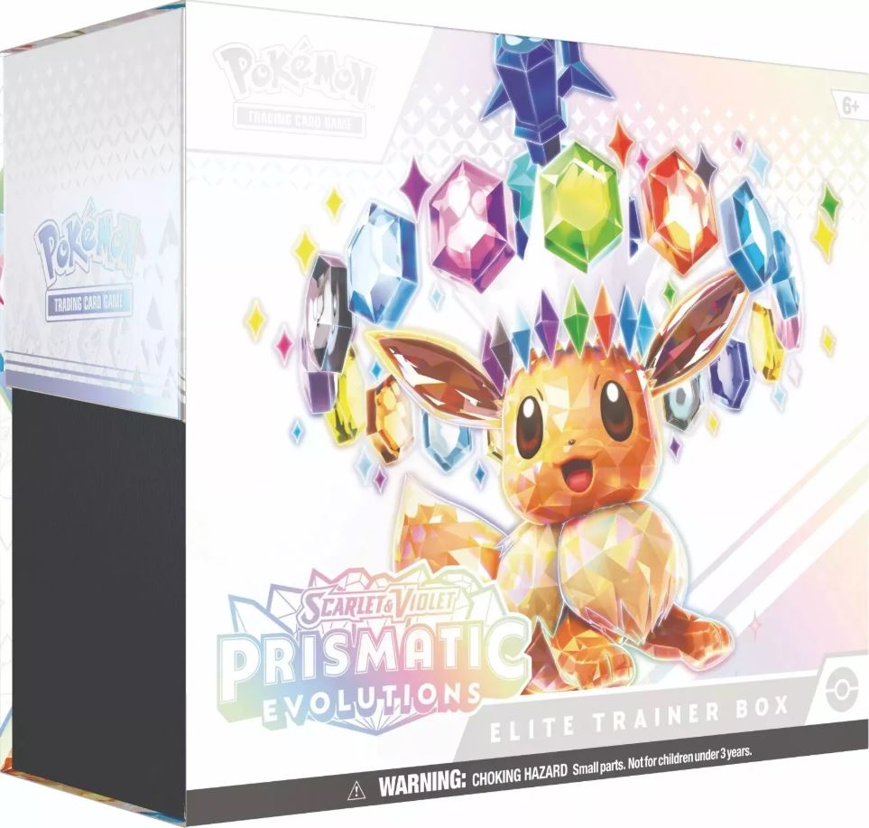Pokemon Scarlet & Violet SV8.5 – Prismatic Evolutions Elite Trainer Box (englisch)