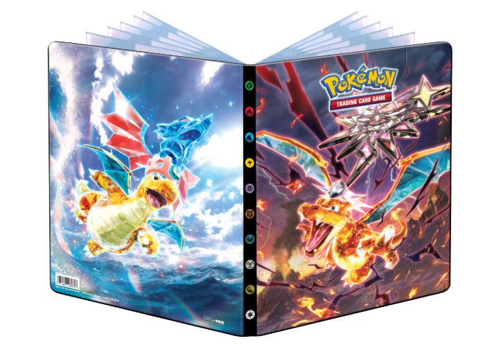 Ultra Pro - Pokemon - Scarlet & Violet - Obsidian Flames - 9-Pocket Ordner Portfolio - Glurak - Charizard