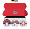 Pokemon Sammelkartenspiel: 3 Tin-Box 2023 Bundle Pokéball – Köderball, Superball & Hyperball