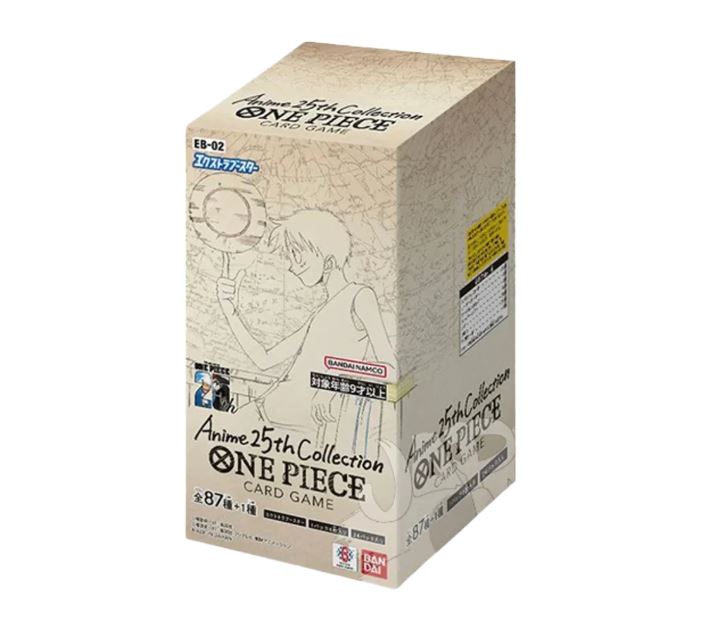 One Piece Card Game Anime - 25th Collection Display 24 Booster Eb02 (japanisch)