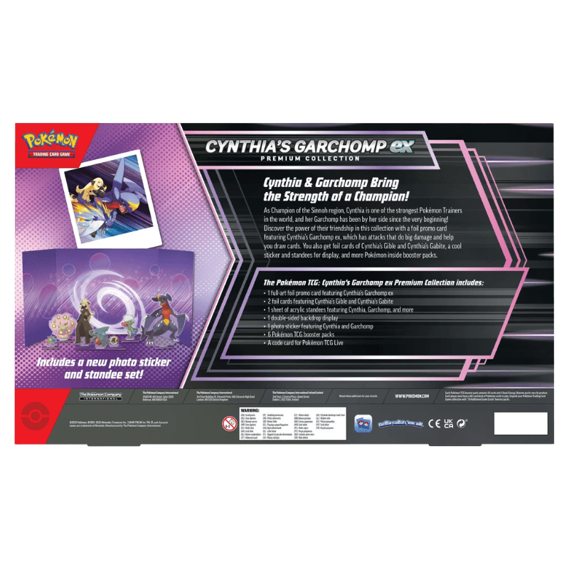 Pokemon Cynthia’s Garchomp ex Premium Collection (englisch)