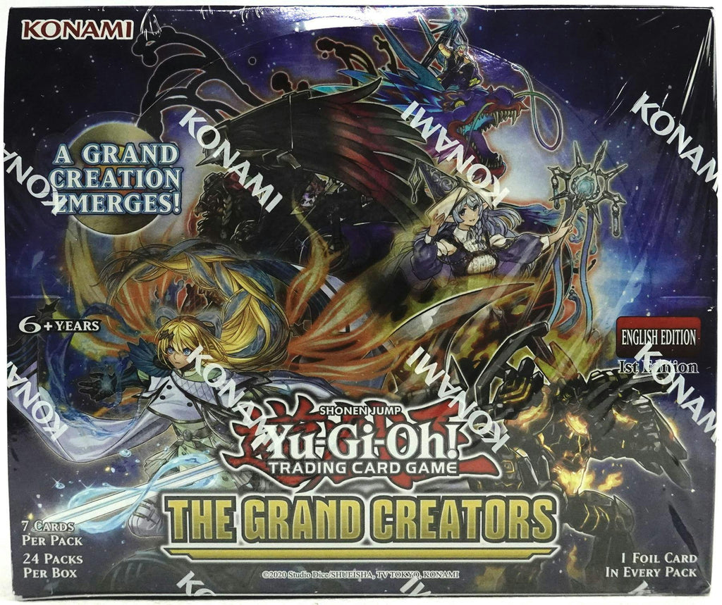 Yu-Gi-Oh! The Grand Creators – Booster Display (englisch)