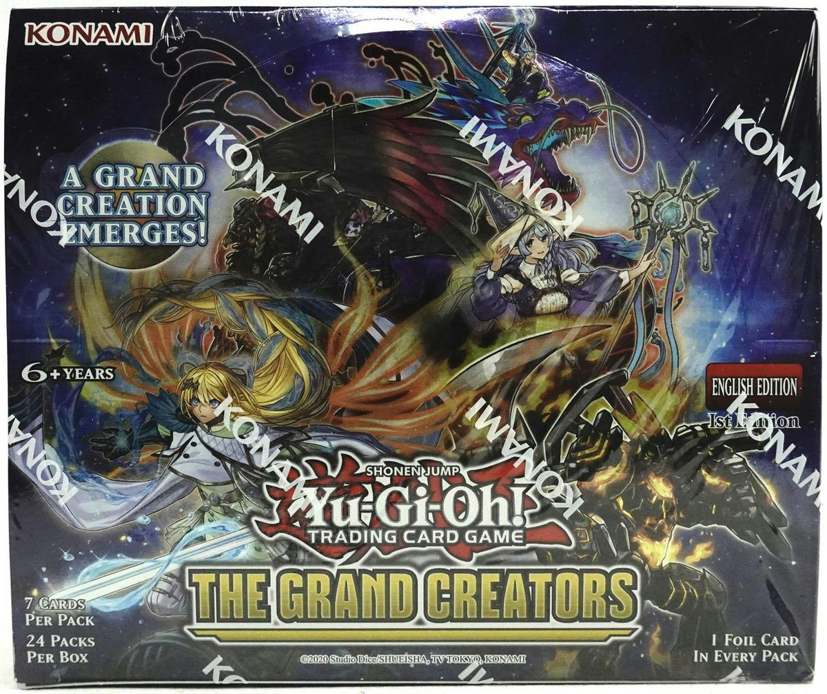 Yu-Gi-Oh! The Grand Creators – Booster Display (englisch)