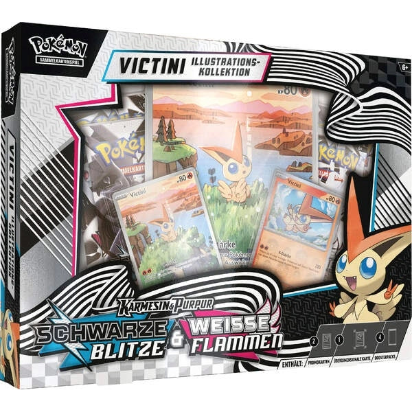 Pokemon Karmesin & Purpur – Victini Illustrations-Kollektion (Deutsch)