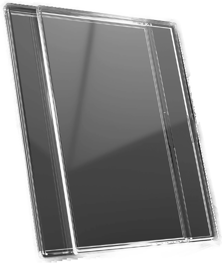 Gamegenic – Slide Card Case (12 Stück) – Hartplastik-Kartenhüllen für Einzelkarten