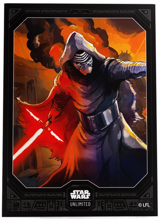 Gamegenic – Star Wars: Unlimited Art Sleeves (60+1 Stück) - Kylo Ren