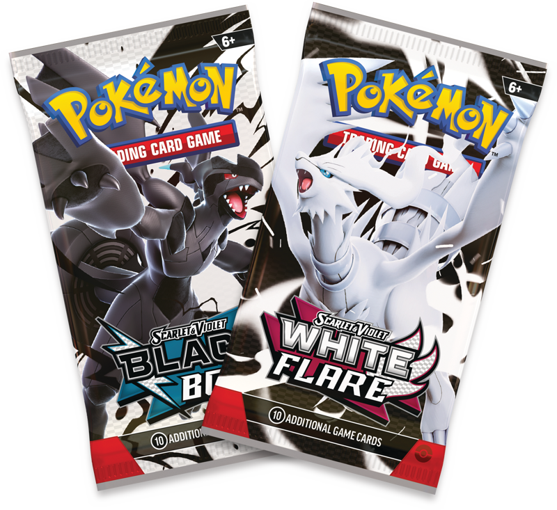 Pokemon – Scarlet & Violet SV10.5: Black Bolt & White Flare Mini-Tin (Englisch)