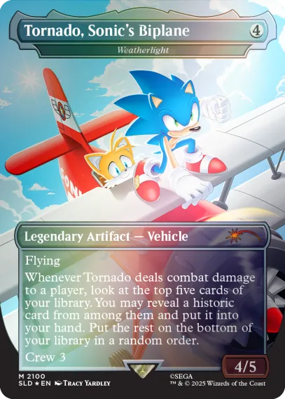 Magic the Gathering - Secret Lair x Sonic: Turbo Gear – Foil Edition (englisch, sealed)