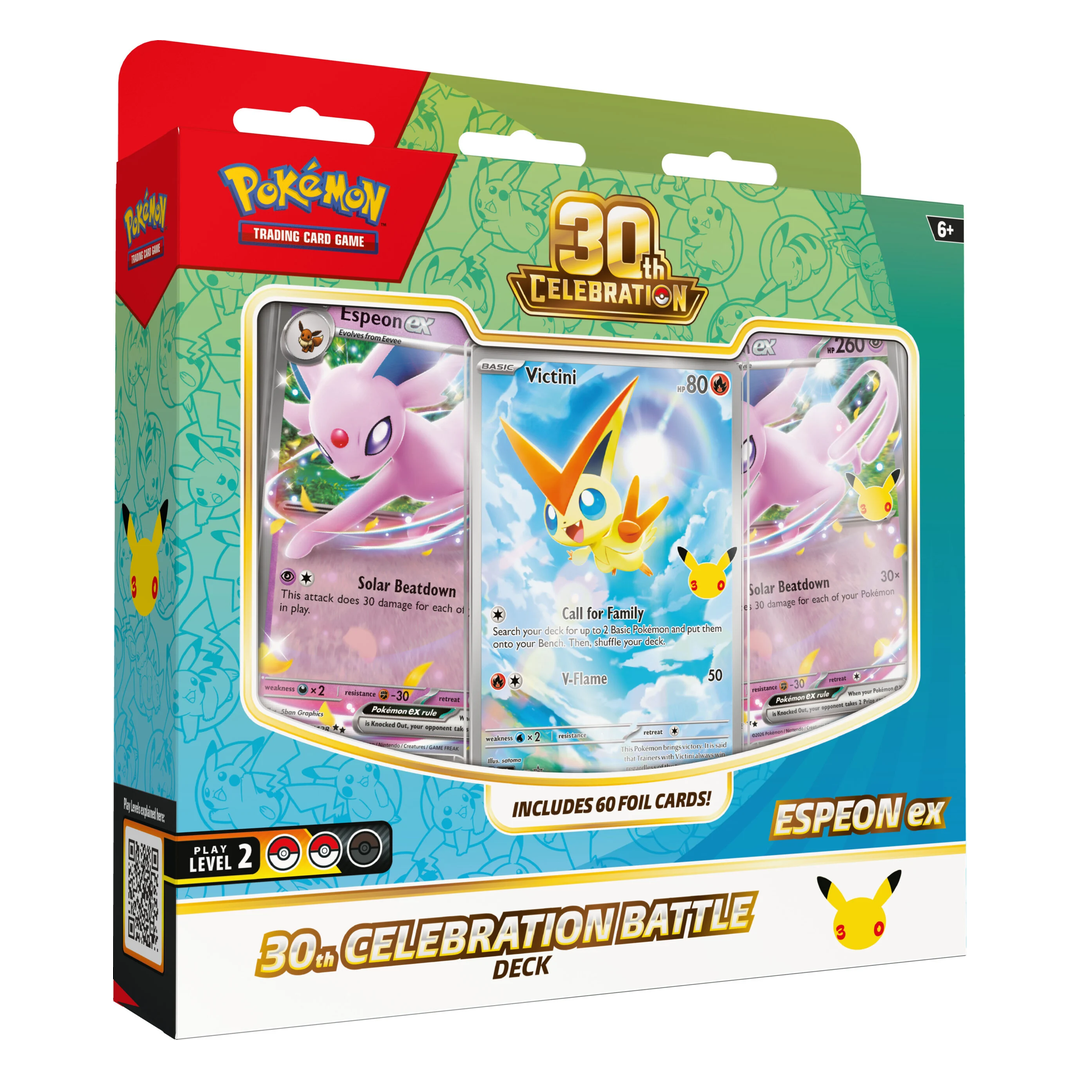 Pokémon 30th Celebration – Battle Deck Espeon ex (englisch) *Vorbestellung