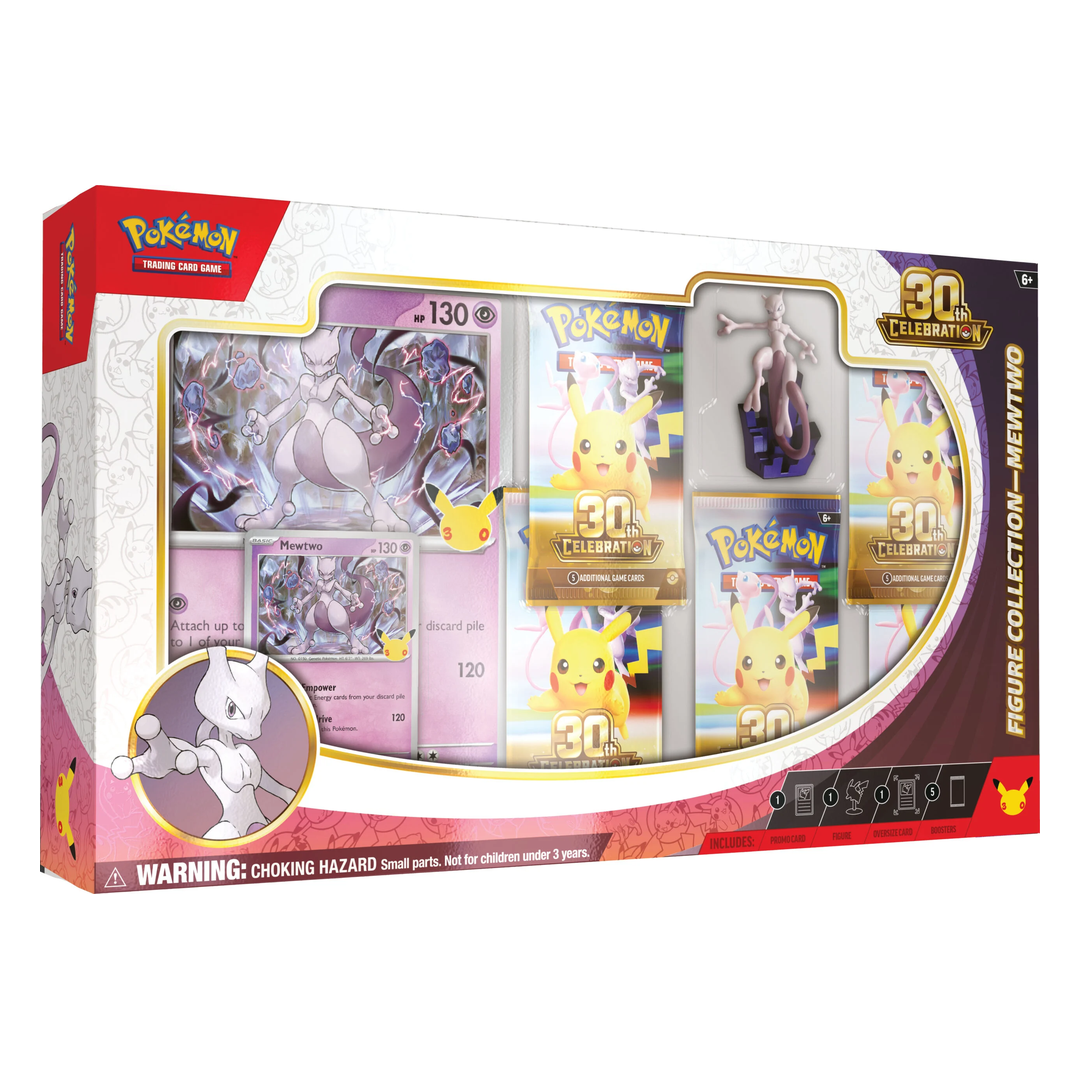 Pokémon 30th Celebration – Figure Collection Mewtwo (englisch) *Vorbestellung