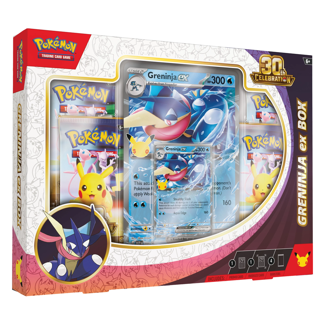 Pokémon 30th Celebration – Greninja ex Box (englisch) *Vorbestellung