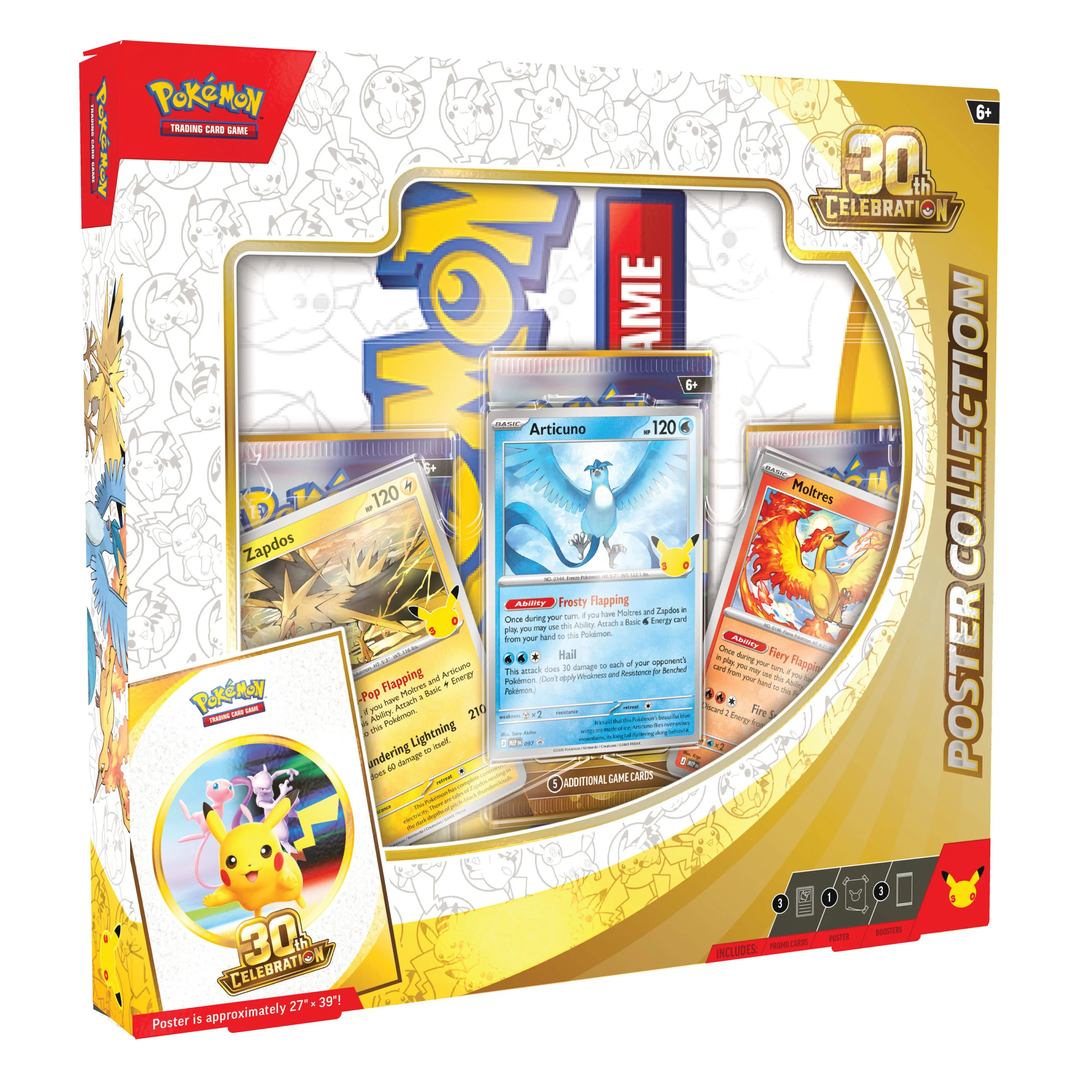 Pokémon 30th Celebration – Poster Collection (englisch) *Vorbestellung