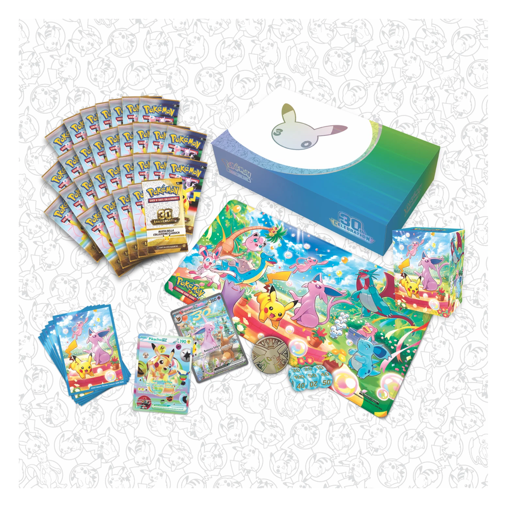 Pokémon 30th Celebration – Ultra-Premium Collection Day: Pikachu ex & Espeon ex (englisch) *Vorbestellung