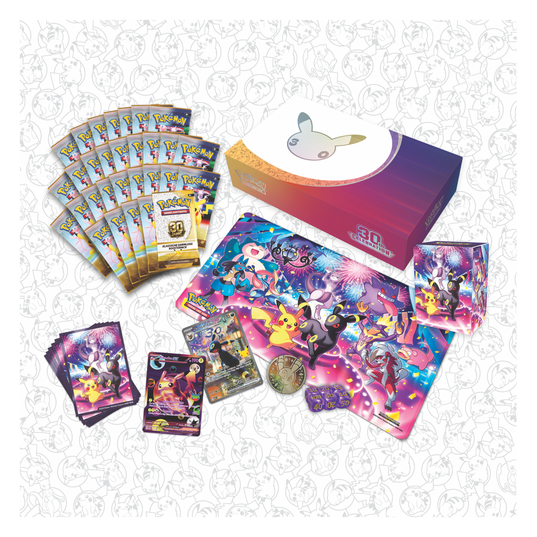 Pokémon 30th Celebration – Ultra-Premium Collection Night: Pikachu ex & Umbreon ex (englisch) *Vorbestellung