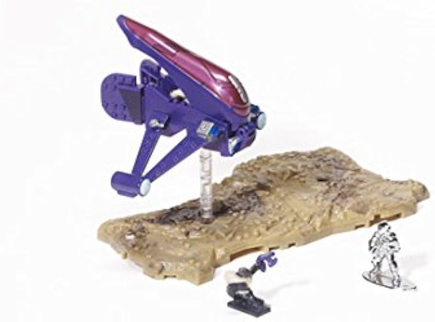 Mega Bloks Halo Metal Series Diecast Covenant Banshee
