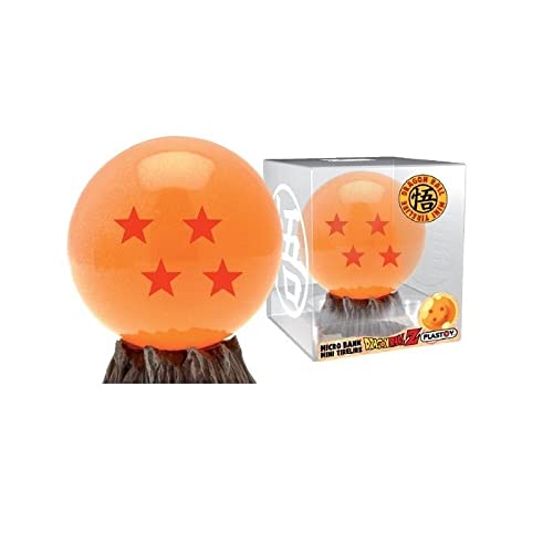 Plastoy – Dragon Ball Z Spardose (Son Goku Kugel, 10 cm, orange/rot)